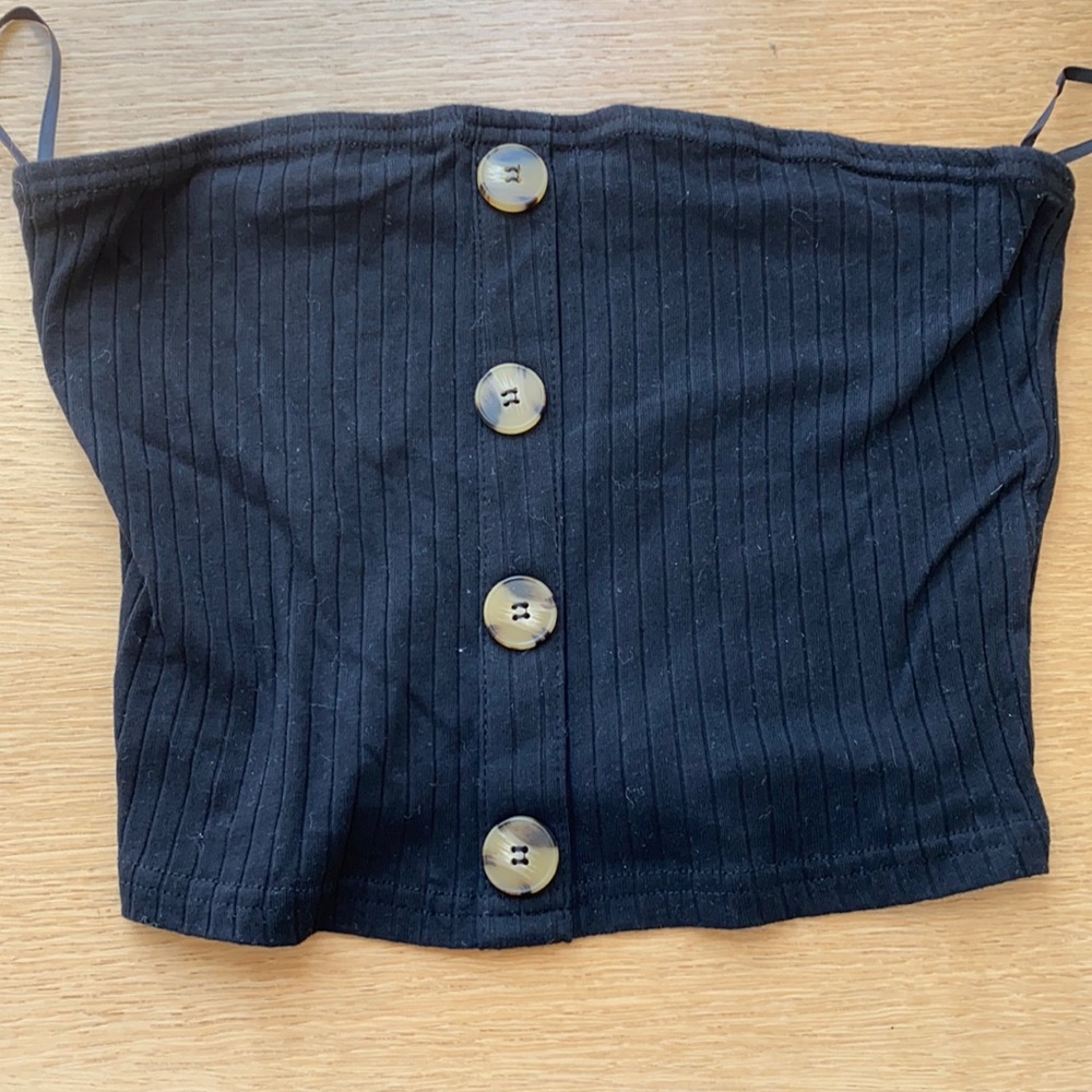 Black SHEIN tube top